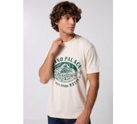 Replay TShirt PIECE DYED HEAVY COTTON JERSEY CO L Blanco