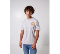 Replay TShirt PIECE DYED HEAVY COTTON JERSEY CO S Gris