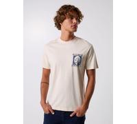 Replay TShirt PIECE DYED HEAVY COTTON JERSEY COUPE RELAXED S Blanco