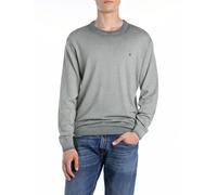 Replay Uk4705 Suéter pulóver, 332 Grey Green, XL para Hombre