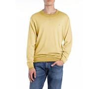 Replay Uk4705 Suéter pulóver, 645 Tuscany Yellow, S para Hombre