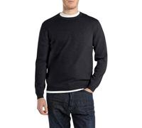 Replay Uk4851 Suéter pulóver, 088 Deep Blue, S para Hombre