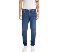 Replay Vaqueros Ajustados para Hombre Anbass Powerstretch Denim, 007 Dark Blue, 31W x 30L