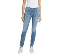 REPLAY WH689 New Luz Power Stretch Modal Jeans, Medium Blue 009, 26W / 32L para Mujer