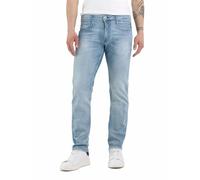 Replay Vaqueros de hombre Anbass slim fit con power stretch, azul (Light Blue 010), 38W / 34L