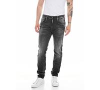 Replay Vaqueros de hombre Anbass slim fit con power stretch, gris (Dark Grey 097), W31 x L32