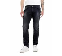 Replay Vaqueros de hombre Anbass slim fit con power stretch, gris (Dark Grey 097), W31 x L32