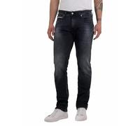 Replay Vaqueros de hombre con power stretch, gris (Dark Grey 097), 33W / 34L
