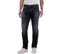 Replay Vaqueros de hombre con power stretch, gris (Dark Grey 097), 36W / 30L