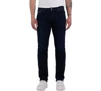 Replay Vaqueros de hombre Grover de corte recto y elástico, azul (Dark Blue 007), 29W / 32L