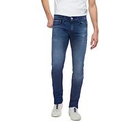 Replay Vaqueros de hombre Grover de corte recto y elástico, azul (Medium Blue 009), 36W / 32L