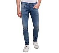 Replay Vaqueros Hombre Anbass Slim-Fit Hyperflex Bio con Stretch, Azul (Medium Blue 009), 34W / 32L