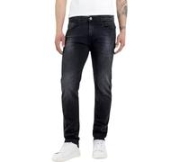 Replay Vaqueros para hombre Anbass slim fit con power stretch, gris (Dark Grey 097), W29 x L32