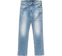 Replay Vaqueros Wallys super slim fit con elástico para niño, azul (Light Blue 010), 12 años