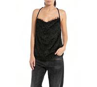 REPLAY W3068 Camisa Cami, 098 Negro, L para Mujer