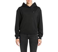 Replay W3711 Sudadera con Capucha, 098 Negro, XS para Mujer