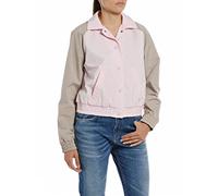 REPLAY W7771 Chaqueta universitaria, 664 Light Rose, XS para Mujer