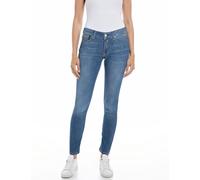REPLAY WH689 New Luz Power Stretch, Vaqueros con power stretch para mujer, Azul (Medium Blue 0092), 27W / 30L