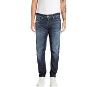 Replay Willbi - Vaqueros Ajustados para Hombre, 007 Dark Blue, 29W x 32L