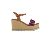 Replay Zapatos de cuña con correa para mujer, 2309 Beige Red, 36 EU