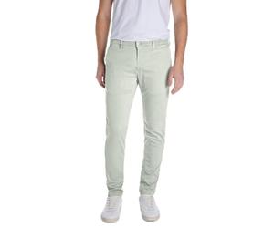 Replay Zeumar Hyperchino Color Xlite Jeans, 005 Light Mint, 31W x 30L Hombres