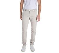 Replay Zeumar Hyperchino Color Xlite Jeans, 013 Alabastro, 36W x 32L Hombres