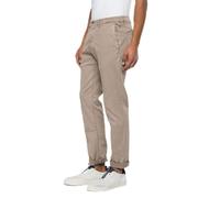 Replay Zeumar Hyperchino Color Xlite Pantalón, 020 Arena, 30W x 32L para Hombre