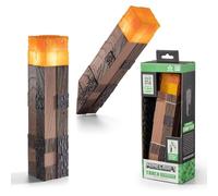 The Noble Collection - Linterna Minecraft - Antorcha iluminadora (Importación USA)