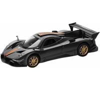 Réplica Coche Escala 1:31 aleación para Miniatura Fundido presión para Modelo para Pagani Zonda Revolución Adornos Escritorio exquisitos vehículos Motor(Negro)