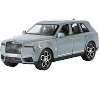 Réplica Coche Escala 1:32 15 cm Largo aleación fundida presión para Modelos vehículos estáticos para Miniatura como para Rolls-Royce Cullinan Adornos metálicos Recuerdo y Motor(Titanio)