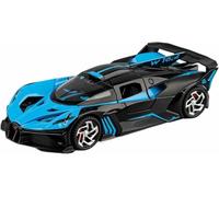 Réplica Coche Escala 1:32 aleación fundida presión para Mini para Bugatti Bolide simulación vehículos metálicos Adornos Motor(Azul)