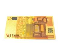 Réplica de Billete de 50 Euros. imán de refrigerador. Escala 1 a 1. 14cm x 7.5cm. Abogado, Banco, Empresario. Amuleto magnético de la Suerte.