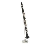 Réplica de Clarinete en Miniatura, Decoración de Casa de Muñecas, Adorno de Clarinete de 7,4 Pulgadas con Estuche para Sala de Música para Coleccionistas