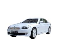 Réplica De Coche Vehículos De Motor 1:24 Para BMW 5 Series 535i Coche En Miniatura De Aleación De Metal Fundido A Presión Modelo Coche En Miniatura Modelo Coche Alta Coche Modelo a Escala(White)