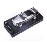 Réplica De Coche Vehículos De Motor 1/64 para Rolls Royce Phantom Aleación Diecast Coche De Lujo Modelo Simulación Estática Recuerdo Coleccionable Coche Modelo a Escala (Color : Black)