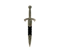 Réplica de daga del rey arturo de 44 cm. de color negro arma decorati