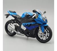 Réplica De Juguete Modelo Motocicleta Deportiva Diecast 1/12 con Sonido Y Luz para Regalos Niños Colección Adultos para BMW S1000RR