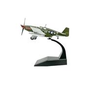 Réplica del Avión De Combate Mustang P51 De 1944, Modelo De Juguete De Aleación De Metal Fundido A Presión Escala 1/72 Regalo Cumpleaños Recuerdos Colección
