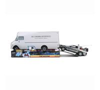 Replica DLorean Hollywood Rides Time Machine 40th Anniversary Regreso al Futuro