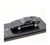 Réplica En Miniatura De Coche De Metal Fundido A Presión Tomaso Pantera 1972 A Escala 1:64(Black)