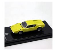 Réplica En Miniatura De Coche De Metal Fundido A Presión Tomaso Pantera 1972 A Escala 1:64(Yellow)