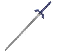 Replica espada maestra juego legend of zelda. hoja de 69 cm y empuñad