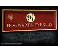 Réplica Harry Potter: Placa de Andén Hogwarts 9 3-4 Sign