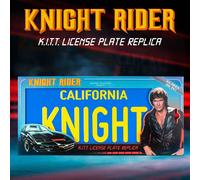 Réplica Targa Matrícula Supercar Kitt Knight Rider Edición Limitada