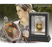 Replica the noble collection harry potter guardapelo horrocrux de salazar slytherin en expositor