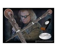 Replica the noble collection harry potter alastor moody varita con caja y placa de identificacion