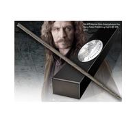 Replica the noble collection harry potter sirius black varita con caja y placa de identificacion