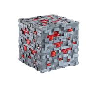 Réplica Redstone Ore Con Luz Minecraft 10 cms