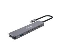 Replicador de Puertos Equip 133500 USB 3.2 Type-C 100W 4K Ultra HD