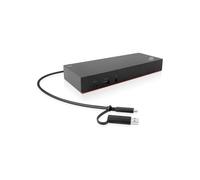 Replicador de puertos - LENOVO - ThinkPad Hybrid - Negro - Garantía de 3 años - Compatible con ThinkPad
